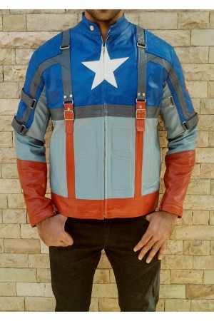 Captain America The First Avenger Leather Jacket